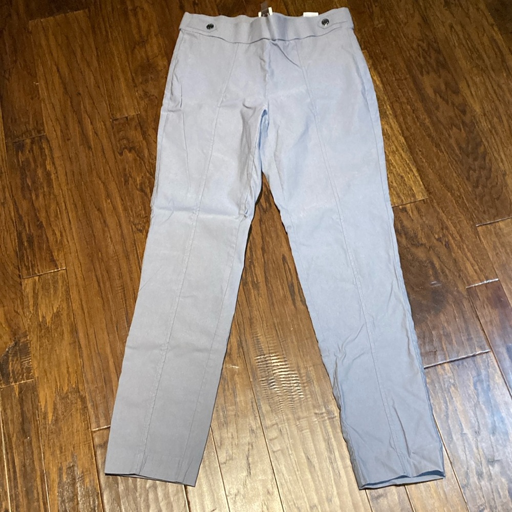 Anne Klein Pull On Gray Pants